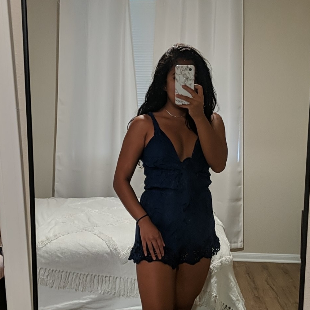 Winston White romper